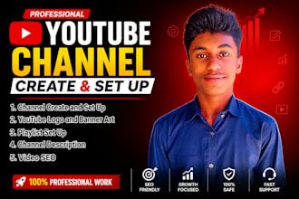 create and setup youtube channel perfectly for your business