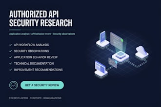 perform API security research and application analysis