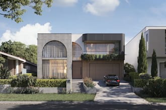 create photorealistic exterior renderings with fast delivery