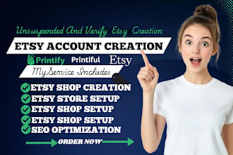 create unsuspended etsy seller account etsy account creation etsy store setup