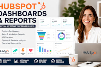 create powerful hubspot dashboards and custom reports