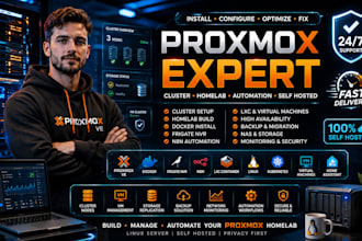 install configure proxmox cluster homelab fix docker frigate nvr n8n