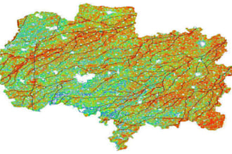 create gis maps and spatial analysis using qgis and arcgis for your design