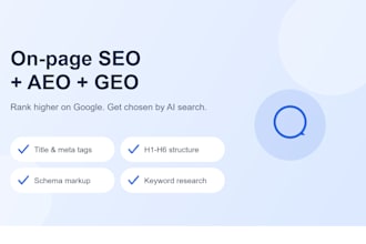 complete on page seo aeo geo optimization for your website