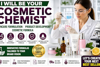 be yr cosmetic chemist skincare formulation product development cosmetic formula
