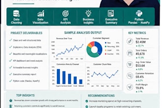 analyze your data and generate valuable insights