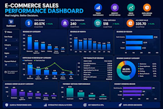 create an interactive power bi dashboard