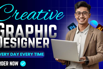 design a clickable fiverr gig image and professional gig thumbnail cover