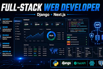 build secure full stack web applications with django and react