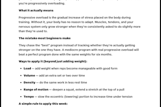 write technical fitness content