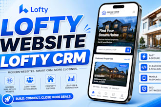 do lofty website setup lofty CRM do idx website build lofty website