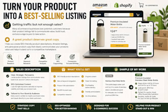 write SEO product descriptions for ecommerce