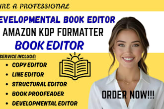 developmental edit, amazon KDP format fiction book, memoir fantasy book editor
