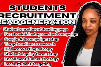 generate qualified student enrollment leads for schools and training programs