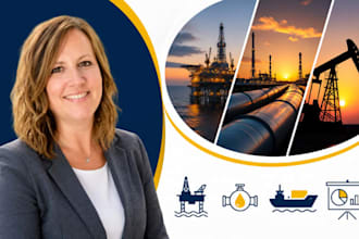 oil and gas presentation, energy proposal, pipeline presentation, PPT design pro