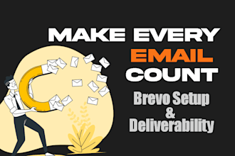 set up brevo SMTP, spf, dkim, dmarc and email deliverability