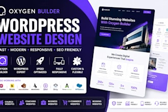 design oxygen builder wordpress website oxygen landing page redesign oxygen site