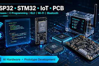 esp32 ble stm32 iot pcb c firmware ai hardware prototype wifi bluetooth a
