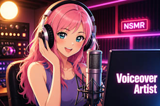 record a sensually nsfw voiceover or custom erotic audios female voice acting