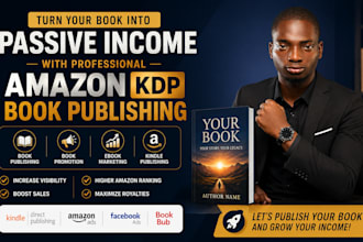 amazon KDP book publishing book promotion and ebook marketing, kindle publishing