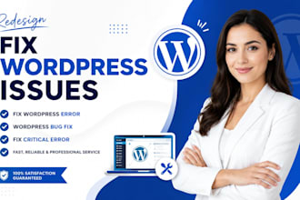 fix wordpress issues fix wordpress error wordpress bug fix fix critical error