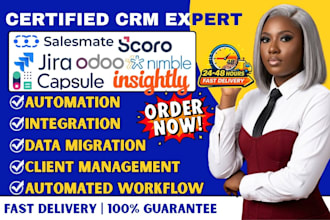 setup salesmate jira scoro odoo capsule nimble insightly crm workflow automation