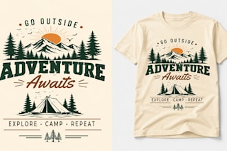 design custom typography t shirt designs
