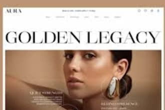 design a luxury jewelry website or shopify jewelry store