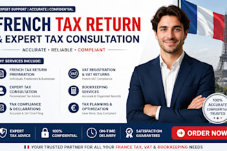 prepare your french tax return and provide expert tax consultation