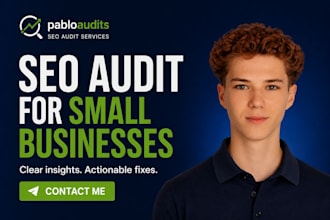 do a complete SEO audit with PDF report for small businesses