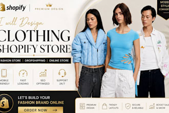 design a shopify store