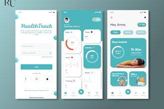 design modern UI UX for your mobile app or website