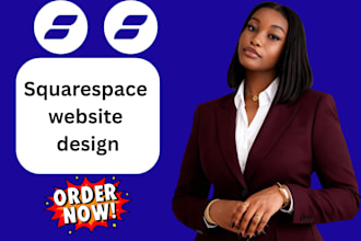build a  squarespace web
