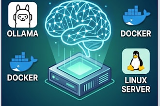 set up and deploy local ai ollama on your linux server using docker