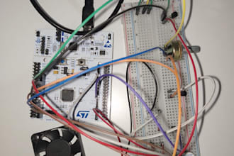 develop custom stm32 firmware and embedded c cplusplus code
