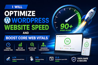 optimize wordpress website speed and boost core web vitals