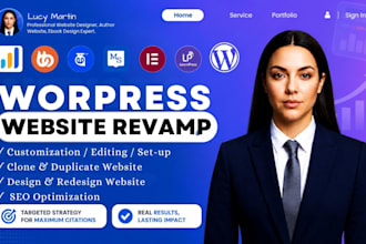 revamp wordpress website duplicate wordpress website redesign wordpress website