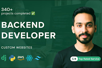 be a backend developer, python developer, django developer