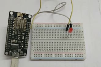 develop esp32, nodemcu and addressable led control systems