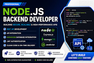 develop rest apis using nodejs expressjs and mongodb