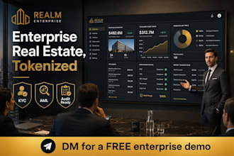 build enterprise rwa tokenization platform, real estate asset tokenization dapp
