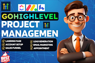 integrate gohighlevel clickup monday lofty and CRM automation project management