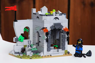 custom lego houses, buildings, city mocs, and historical architecture with PDF