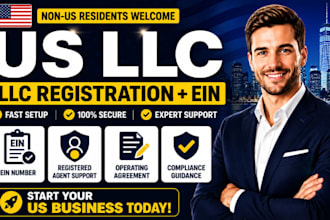register your US llc with ein and business banking