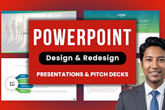 redesign, format and revamp powerpoint presentation and pitch deck slides