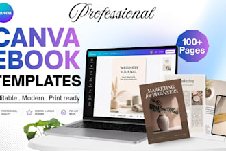 do professional canva book covers for kindle, ebook, print