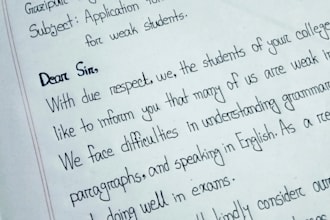 write neat and aesthetic handwritten notes and assignments