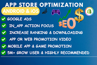 promote your app to increase downloads, installs and visibility