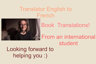 translate books and litterature