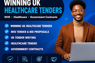 write winning UK tender, nhs healthcare bid proposal and cqc compliance